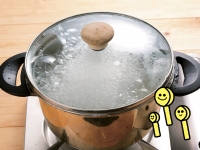 鍋でごはんを炊こう！