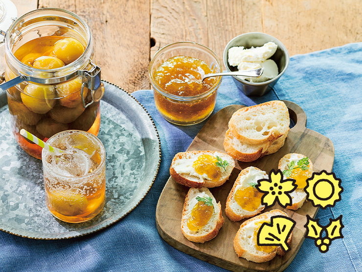 らくらくレンチン梅シロップ＆梅ジャム」すぐにできて、待たずにOK